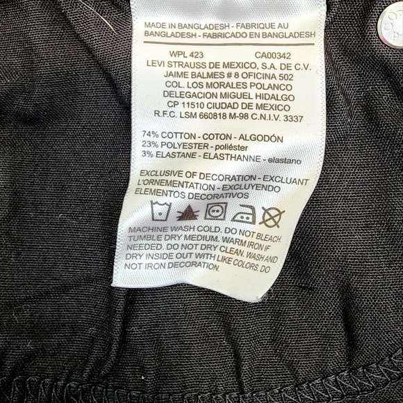 Denizen From Levi's High Rise Ankle Skinny Jeans Pants - Picture 7 of 10